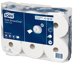 [40235] [47 22 42 - 47 22 42] Tork SmartOne Toilet 2 plis 1150 coupons 207m (6x1rl)-T8