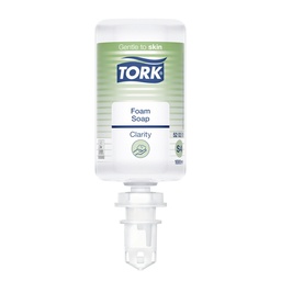 [5028] [52 02 01] Tork Savon Mousse Mains 1L - Limpide Incolore sans parfums S4