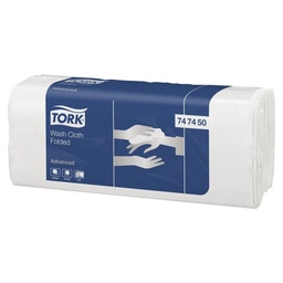 [5089] [74 74 50] Tork Wash Cloth Blanc 6plis(19x25cm)H3 -x1.600 pcs