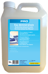 [52450] [DEMI5] Eau Distilllée démineralisée en 5L