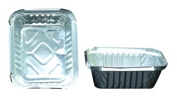 [5450] [CONTIR28L/SP02621] Ravier Aluminium 450gr Lasagne bord rabattable  - x 1000 pièces