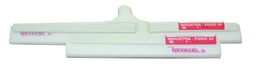 [7093] [165508 UT] Raclette plastique HevaFood 55cm Industriel Mousse Blanche