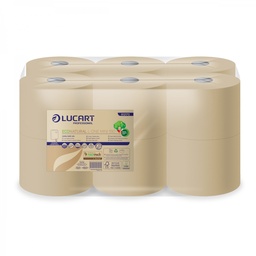 [9680] [812506] Papier Toilette Lucart EcoNatural Reflex One Mini 2 plis 180M x12Rlx