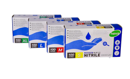 Gant Nitrile Bleu 3,5gr Non poudré x 100 pièces