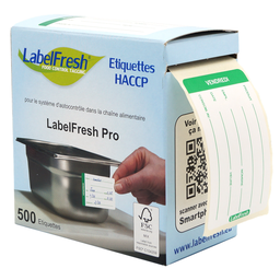 [ETAL70455] Etiquette Label Fresh Pro x500 pièces