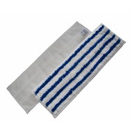 [615.540.540] [615.540.540] Mop grattant Velcro 44x13cm Blanc/Bleu