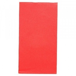 [G802] [G802] Serviette Double Point 40x40cm 1/8 Vichy Rouge - x1200 pièces