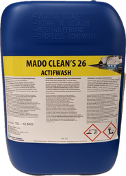 [DE2008/12] [DE2008/12] Mado 26 Actifwash lavage Lave Vaisselle chloré en 12,5Kg/10L